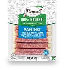 100% Uncured Hard Salami Panino