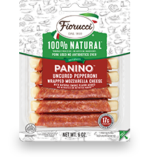100% Uncured Pepperoni Panino