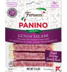 Genoa Salami & Mozzarella Panino