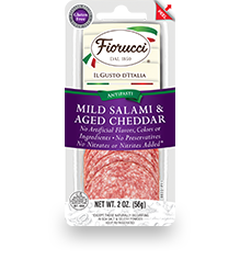 Mild Salami & Aged Cheddar Snack Pack