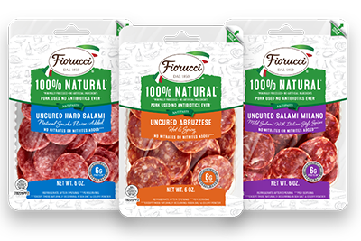 Fiorucci 100% Natural Charcuterie Snacking Multipack