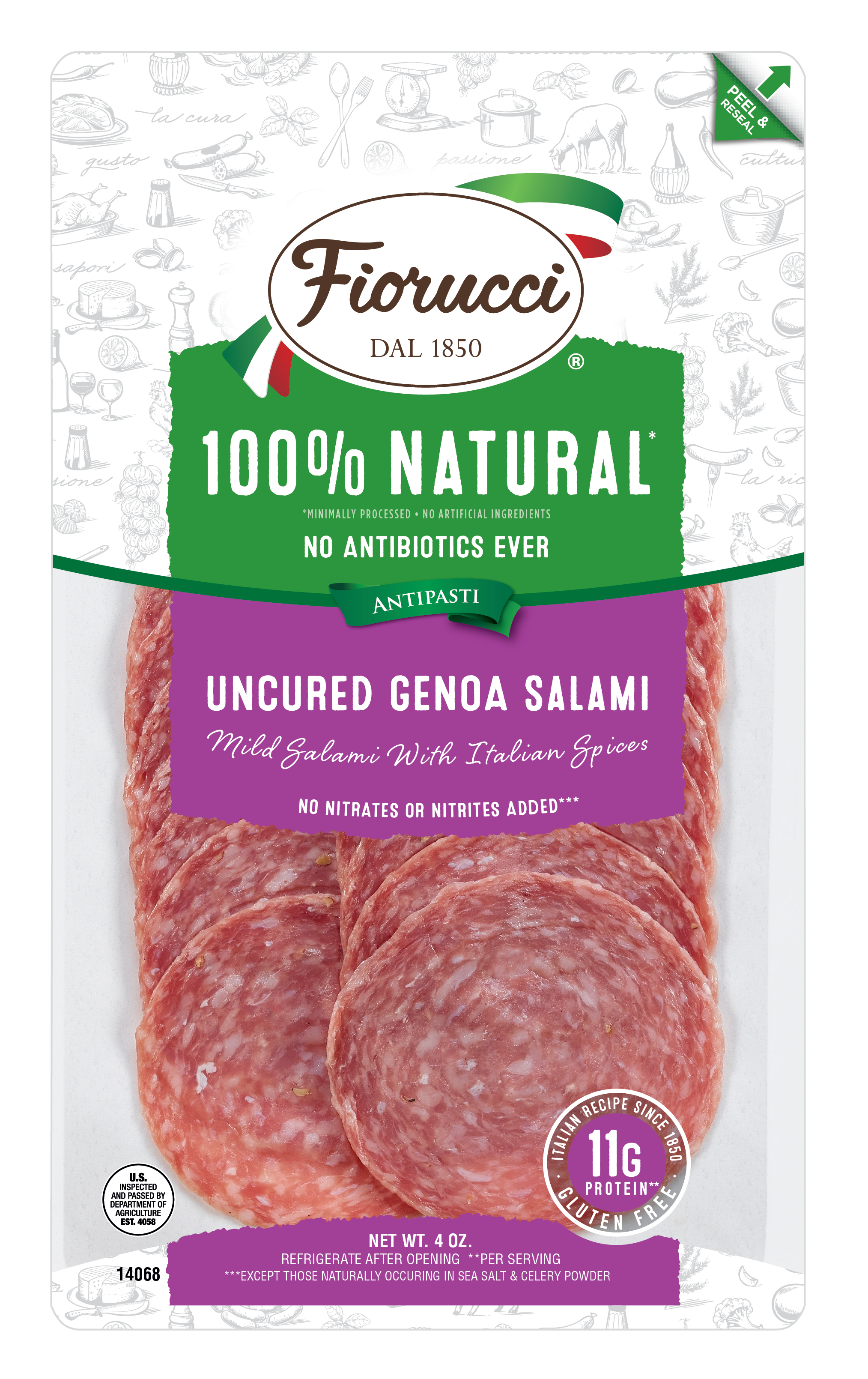 Uncured Genoa Salami