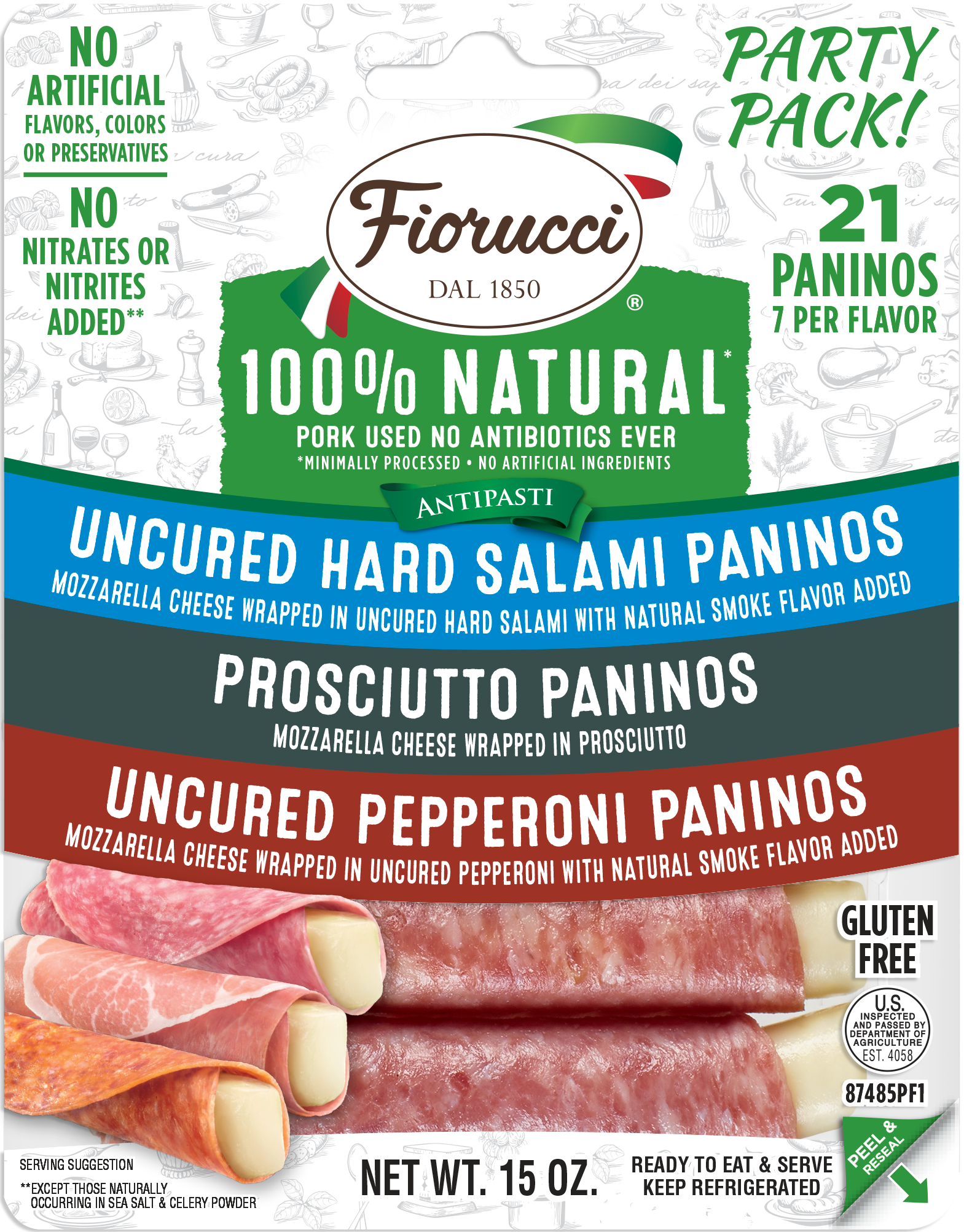 ALL NATURAL PANINO PARTY PACK